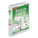 Cardinal® wholesale. Xtralife Clearvue Non-stick Locking Slant-d Ring Binder, 3 Rings, 1" Capacity, 11 X 8.5, White. HSD Wholesale: Janitorial Supplies, Breakroom Supplies, Office Supplies.