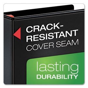 Cardinal® wholesale. Xtralife Clearvue Non-stick Locking Slant-d Ring Binder, 3 Rings, 1" Capacity, 11 X 8.5, Black. HSD Wholesale: Janitorial Supplies, Breakroom Supplies, Office Supplies.