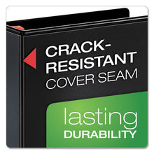 Load image into Gallery viewer, Cardinal® wholesale. Xtralife Clearvue Non-stick Locking Slant-d Ring Binder, 3 Rings, 1.5&quot; Capacity, 11 X 8.5, Black. HSD Wholesale: Janitorial Supplies, Breakroom Supplies, Office Supplies.