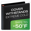 Cardinal® wholesale. Xtralife Clearvue Non-stick Locking Slant-d Ring Binder, 3 Rings, 3" Capacity, 11 X 8.5, Black. HSD Wholesale: Janitorial Supplies, Breakroom Supplies, Office Supplies.