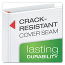 Cardinal® wholesale. Xtralife Clearvue Non-stick Locking Slant-d Ring Binder, 3 Rings, 4" Capacity, 11 X 8.5, White. HSD Wholesale: Janitorial Supplies, Breakroom Supplies, Office Supplies.