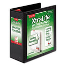 Cardinal® wholesale. Xtralife Clearvue Non-stick Locking Slant-d Ring Binder, 3 Rings, 4" Capacity, 11 X 8.5, Black. HSD Wholesale: Janitorial Supplies, Breakroom Supplies, Office Supplies.