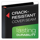 Cardinal® wholesale. Xtralife Clearvue Non-stick Locking Slant-d Ring Binder, 3 Rings, 5" Capacity, 11 X 8.5, Black. HSD Wholesale: Janitorial Supplies, Breakroom Supplies, Office Supplies.