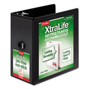 Cardinal® wholesale. Xtralife Clearvue Non-stick Locking Slant-d Ring Binder, 3 Rings, 6" Capacity, 11 X 8.5, Black. HSD Wholesale: Janitorial Supplies, Breakroom Supplies, Office Supplies.