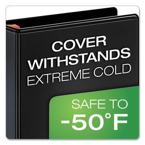 Cardinal® wholesale. Xtralife Clearvue Non-stick Locking Slant-d Ring Binder, 3 Rings, 6" Capacity, 11 X 8.5, Black. HSD Wholesale: Janitorial Supplies, Breakroom Supplies, Office Supplies.
