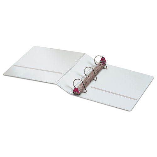 Cardinal® wholesale. Treated Clearvue Locking Slant-d Ring Binder, 3 Rings, 2" Capacity, 11 X 8.5, White. HSD Wholesale: Janitorial Supplies, Breakroom Supplies, Office Supplies.