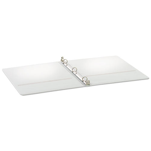 Cardinal® wholesale. Treated Binder Clearvue Locking Round Ring Binder, 3 Rings, 0.5" Capacity, 11 X 8.5, White. HSD Wholesale: Janitorial Supplies, Breakroom Supplies, Office Supplies.