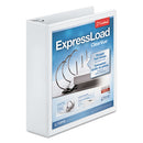 Cardinal® wholesale. Expressload Clearvue Locking D-ring Binder, 3 Rings, 2" Capacity, 11 X 8.5, White. HSD Wholesale: Janitorial Supplies, Breakroom Supplies, Office Supplies.