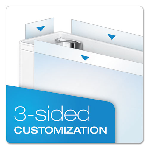 Cardinal® wholesale. Expressload Clearvue Locking D-ring Binder, 3 Rings, 2" Capacity, 11 X 8.5, White. HSD Wholesale: Janitorial Supplies, Breakroom Supplies, Office Supplies.