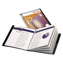 Cardinal® wholesale. Showfile Display Book W-custom Cover Pocket, 24 Letter-size Sleeves, Black. HSD Wholesale: Janitorial Supplies, Breakroom Supplies, Office Supplies.
