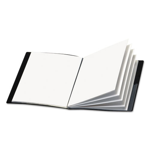 Cardinal® wholesale. Showfile Display Book W-custom Cover Pocket, 24 Letter-size Sleeves, Black. HSD Wholesale: Janitorial Supplies, Breakroom Supplies, Office Supplies.