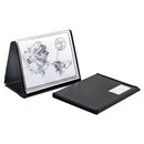 Cardinal® wholesale. Showfile Horizontal Display Easel, 20 Letter-size Sleeves, Black. HSD Wholesale: Janitorial Supplies, Breakroom Supplies, Office Supplies.