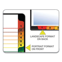 Load image into Gallery viewer, Cardinal® wholesale. Onestep Printable Table Of Contents And Dividers, 31-tab, 1 To 31, 11 X 8.5, White, 1 Set. HSD Wholesale: Janitorial Supplies, Breakroom Supplies, Office Supplies.