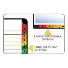 Load image into Gallery viewer, Cardinal® wholesale. Onestep Printable Table Of Contents And Dividers, 26-tab, A To Z, 11 X 8.5, White, 1 Set. HSD Wholesale: Janitorial Supplies, Breakroom Supplies, Office Supplies.