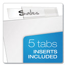 Cardinal® wholesale. Poly Ring Binder Pockets, 11 X 8.5, Clear, 5-pack. HSD Wholesale: Janitorial Supplies, Breakroom Supplies, Office Supplies.