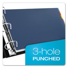 Load image into Gallery viewer, Cardinal® wholesale. Tabloid-size Poly Index Divider, 8-tab, 11 X 17, Assorted, 1 Set. HSD Wholesale: Janitorial Supplies, Breakroom Supplies, Office Supplies.