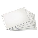 Cardinal® wholesale. Paper Insertable Dividers, 5-tab, 11 X 17, White, 1 Set. HSD Wholesale: Janitorial Supplies, Breakroom Supplies, Office Supplies.
