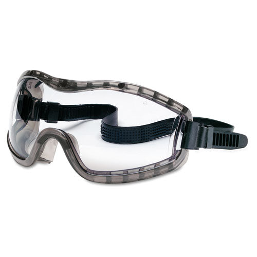 MCR™ Safety wholesale. Stryker Safety Goggles, Chemical Protection, Black Frame. HSD Wholesale: Janitorial Supplies, Breakroom Supplies, Office Supplies.