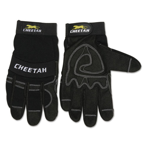 MCR™ Safety wholesale. Cheetah 935ch Gloves, Small, Black. HSD Wholesale: Janitorial Supplies, Breakroom Supplies, Office Supplies.