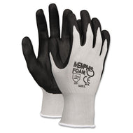 MCR™ Safety wholesale. Economy Foam Nitrile Gloves, Large, Gray-black, 12 Pairs. HSD Wholesale: Janitorial Supplies, Breakroom Supplies, Office Supplies.