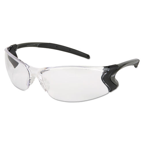 MCR™ Safety wholesale. Backdraft Glasses, Clear Frame, Hard Coat Clear Lens. HSD Wholesale: Janitorial Supplies, Breakroom Supplies, Office Supplies.