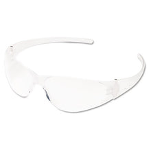 Load image into Gallery viewer, MCR™ Safety wholesale. Checkmate Wraparound Safety Glasses, Clr Polycarbonate Frame, Coated Clear Lens. HSD Wholesale: Janitorial Supplies, Breakroom Supplies, Office Supplies.