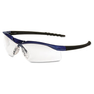 MCR™ Safety wholesale. Dallas Wraparound Safety Glasses, Metallic Blue Frame, Clear Antifog Lens. HSD Wholesale: Janitorial Supplies, Breakroom Supplies, Office Supplies.