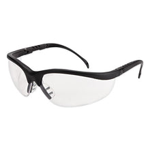 Load image into Gallery viewer, MCR™ Safety wholesale. Klondike Safety Glasses, Matte Black Frame, Clear Lens, 12-box. HSD Wholesale: Janitorial Supplies, Breakroom Supplies, Office Supplies.