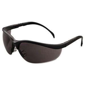 MCR™ Safety wholesale. Klondike Safety Glasses, Matte Black Frame, Gray Lens, 12-box. HSD Wholesale: Janitorial Supplies, Breakroom Supplies, Office Supplies.