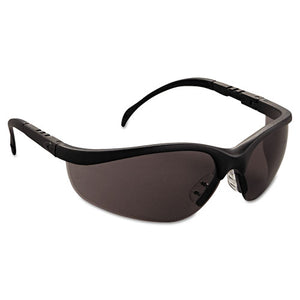 MCR™ Safety wholesale. Klondike Safety Glasses, Matte Black Frame, Gray Lens, 12-box. HSD Wholesale: Janitorial Supplies, Breakroom Supplies, Office Supplies.