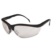 Load image into Gallery viewer, MCR™ Safety wholesale. Klondike Safety Glasses, Black Matte Frame, Clear Mirror Lens, 12-box. HSD Wholesale: Janitorial Supplies, Breakroom Supplies, Office Supplies.