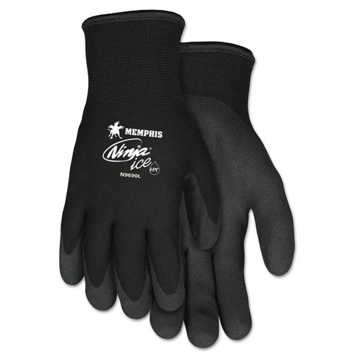 MCR™ Safety wholesale. Ninja Ice Gloves, Black, Large. HSD Wholesale: Janitorial Supplies, Breakroom Supplies, Office Supplies.