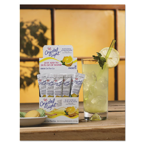 Crystal Light® wholesale. Flavored Drink Mix, Lemonade, 30 .17oz Packets-box. HSD Wholesale: Janitorial Supplies, Breakroom Supplies, Office Supplies.