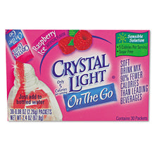 Load image into Gallery viewer, Crystal Light® wholesale. Flavored Drink Mix, Raspberry Ice, 30 .08oz Packets-box. HSD Wholesale: Janitorial Supplies, Breakroom Supplies, Office Supplies.