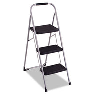 Cosco® wholesale. 3-step Big Step Folding Stool, 200 Lb Capacity, 17.75w X 28d X 45.63h, Light Gray. HSD Wholesale: Janitorial Supplies, Breakroom Supplies, Office Supplies.