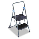 Cosco® wholesale. Commercial 2-step Folding Stool, 300 Lb Capacity, 20.5w X 24.75d X 39.5h, Gray. HSD Wholesale: Janitorial Supplies, Breakroom Supplies, Office Supplies.