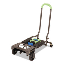 Load image into Gallery viewer, Cosco® wholesale. 2-in-1 Multi-position Hand Truck And Cart, 16.63 X 12.75 X 49.25, Blue-green. HSD Wholesale: Janitorial Supplies, Breakroom Supplies, Office Supplies.