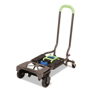 Cosco® wholesale. 2-in-1 Multi-position Hand Truck And Cart, 16.63 X 12.75 X 49.25, Blue-green. HSD Wholesale: Janitorial Supplies, Breakroom Supplies, Office Supplies.