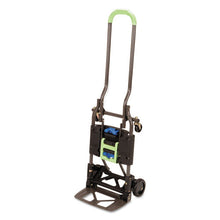 Load image into Gallery viewer, Cosco® wholesale. 2-in-1 Multi-position Hand Truck And Cart, 16.63 X 12.75 X 49.25, Blue-green. HSD Wholesale: Janitorial Supplies, Breakroom Supplies, Office Supplies.