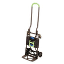 Cosco® wholesale. 2-in-1 Multi-position Hand Truck And Cart, 16.63 X 12.75 X 49.25, Blue-green. HSD Wholesale: Janitorial Supplies, Breakroom Supplies, Office Supplies.
