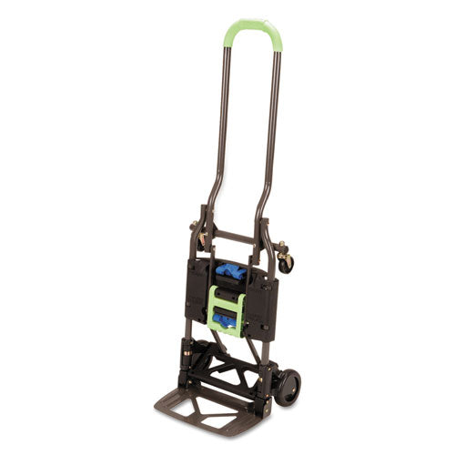 Cosco® wholesale. 2-in-1 Multi-position Hand Truck And Cart, 16.63 X 12.75 X 49.25, Blue-green. HSD Wholesale: Janitorial Supplies, Breakroom Supplies, Office Supplies.