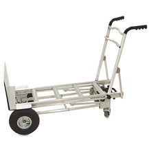 Load image into Gallery viewer, Cosco® wholesale. 3-in-1 Convertible Hand Truck, 800-1000lb Cap., 21.06 X 21.85 X 48.03, Aluminum. HSD Wholesale: Janitorial Supplies, Breakroom Supplies, Office Supplies.