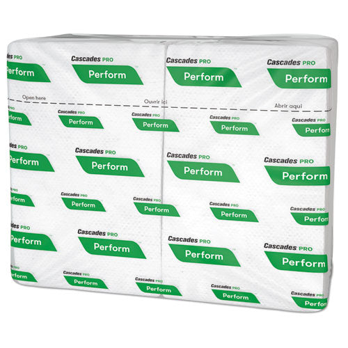 Cascades PRO wholesale. Perform Interfold Napkins, 1-ply, 6 1-2 X 4 1-4, White, 376-pk, 6016-carton. HSD Wholesale: Janitorial Supplies, Breakroom Supplies, Office Supplies.