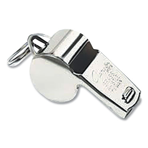Champion Sports wholesale. Sports Whistle, Medium Weight, Metal, Silver. HSD Wholesale: Janitorial Supplies, Breakroom Supplies, Office Supplies.
