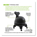 Champion Sports wholesale. Fitpro Ball Chair, Gray-gray, Gray Base. HSD Wholesale: Janitorial Supplies, Breakroom Supplies, Office Supplies.