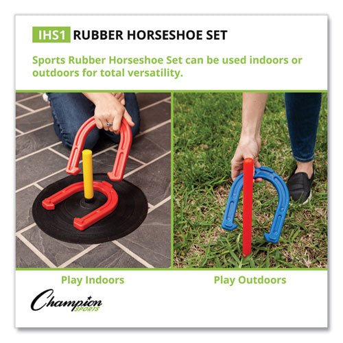 Champion Sports wholesale. Indoor-outdoor Rubber Horseshoe Set. HSD Wholesale: Janitorial Supplies, Breakroom Supplies, Office Supplies.