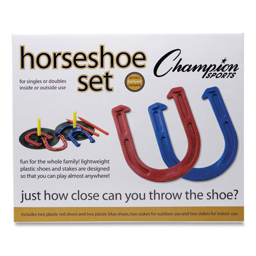 Champion Sports wholesale. Indoor-outdoor Rubber Horseshoe Set. HSD Wholesale: Janitorial Supplies, Breakroom Supplies, Office Supplies.