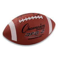 Champion Sports wholesale. Rubber Sports Ball, For Football, Intermediate Size, Brown. HSD Wholesale: Janitorial Supplies, Breakroom Supplies, Office Supplies.