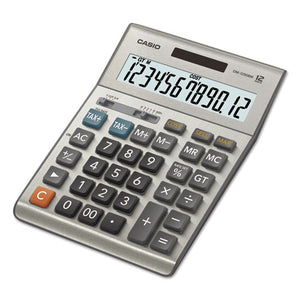 Casio® wholesale. Dm1200bm Desktop Calculator, 12-digit Lcd, Silver. HSD Wholesale: Janitorial Supplies, Breakroom Supplies, Office Supplies.