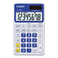 Casio® wholesale. Sl-300svcbe Handheld Calculator, 8-digit Lcd, Blue. HSD Wholesale: Janitorial Supplies, Breakroom Supplies, Office Supplies.